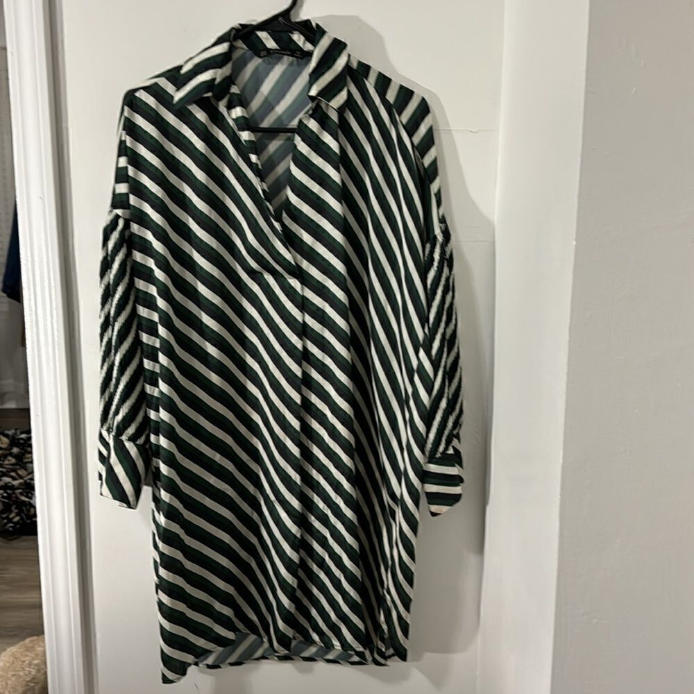 ZARA BASIC TUNIC SIZE XS .OVER SIZE - Picture 2 of 5